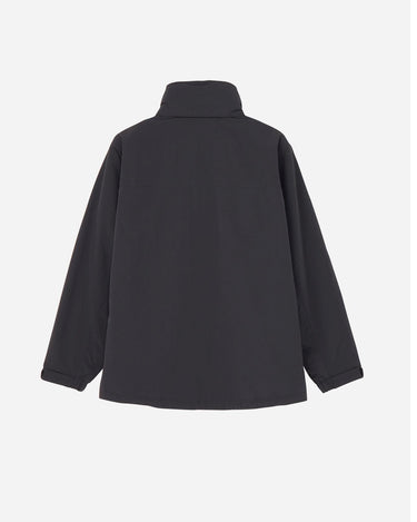 goldwin Dope Dyed Tussah Warmer Jacket Deep Charcoal
