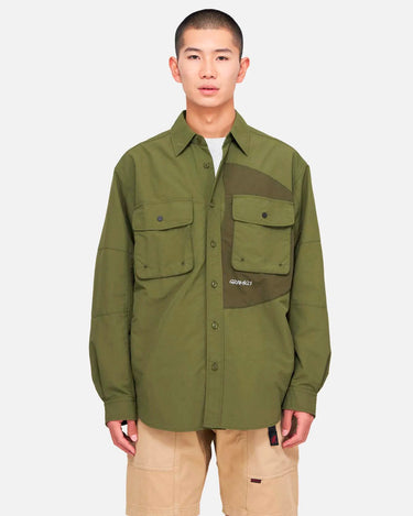 gramicci Nylon Brentwood Shirt Olive