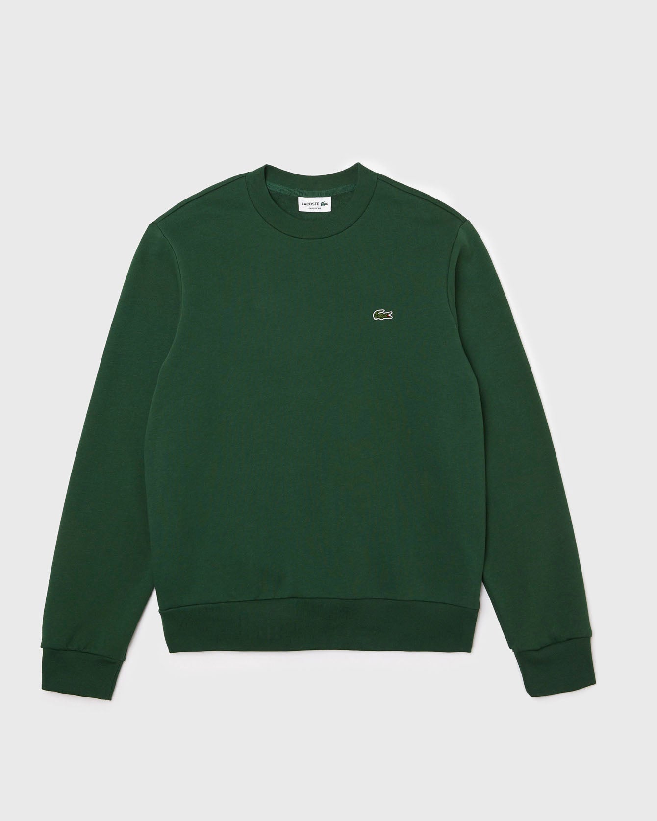 Monogram Zip Sweatshirt Green