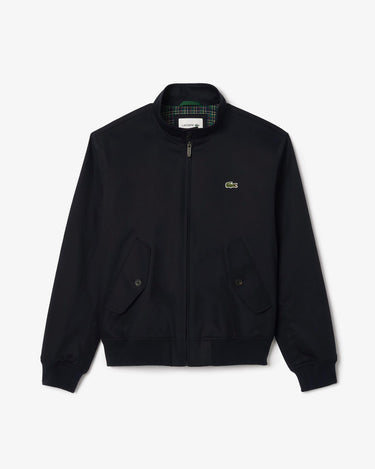lacoste Water Repelent Twill Harrington Jacket Navy BH7186-00