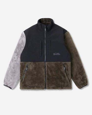manastash Bigfoot Jacket Panel Olive Grey