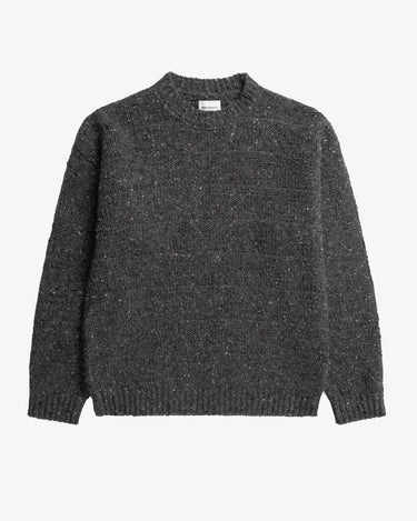 Jonas Donegal Diamond Sweater Charcoal Grey