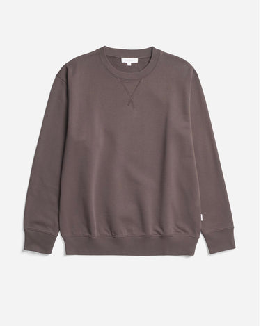norse project Standard Sweatshirt Seal Brown