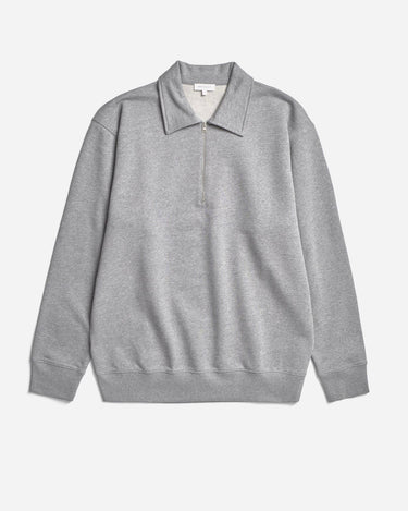 norse projects Norse Standard Half Zip Sweatshirt Grey Melange N20-1386