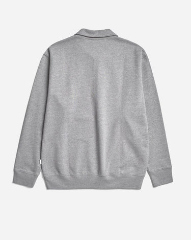 norse projects Norse Standard Half Zip Sweatshirt Grey Melange N20-1386