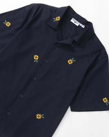 Service Works Cross Stitch Shirt Dark Navy