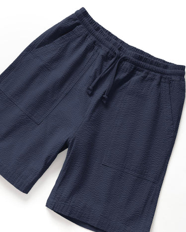 Service Works Seersucker Chef Short Dark Navy