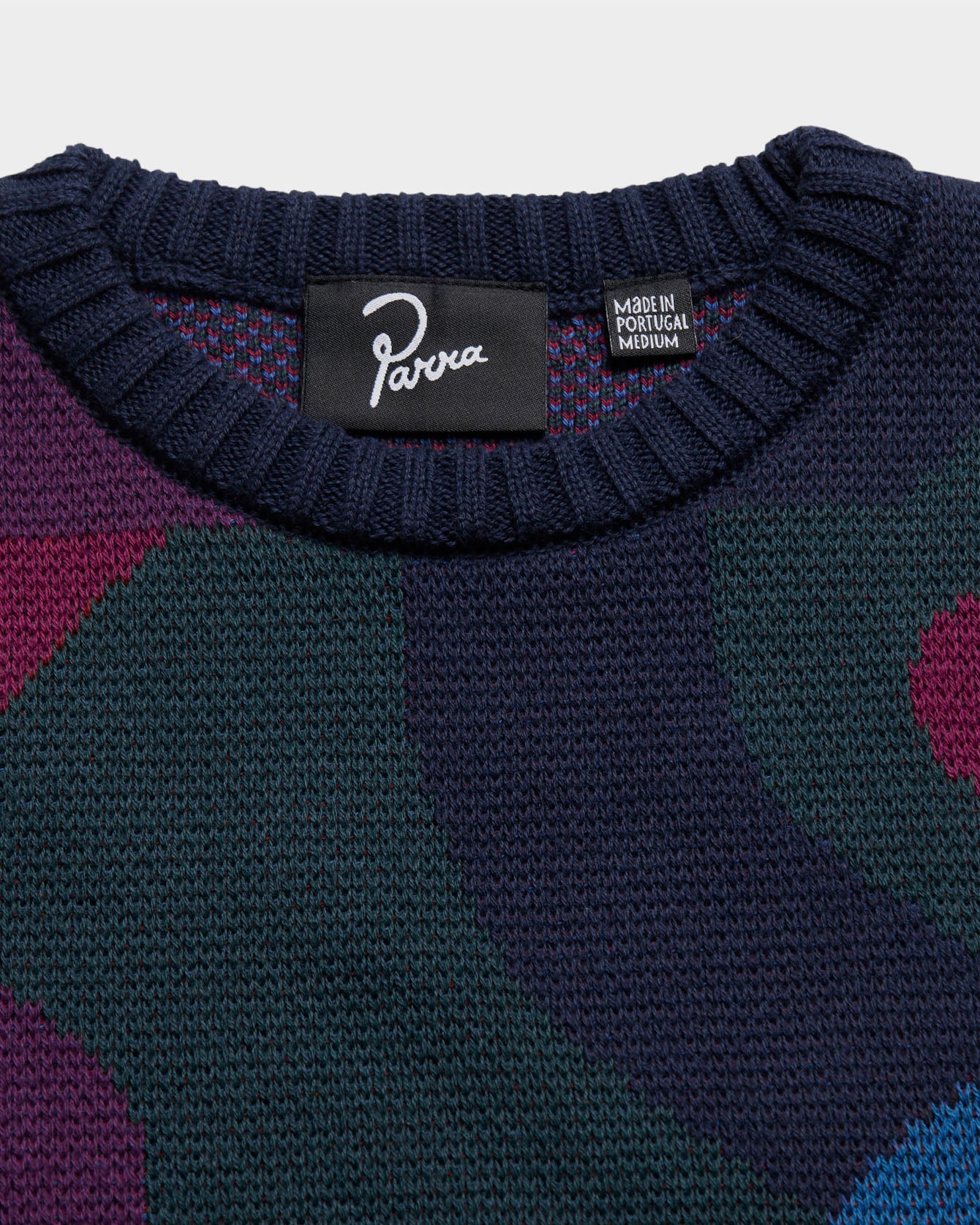 Knotted Knitted Pullover Multicolor