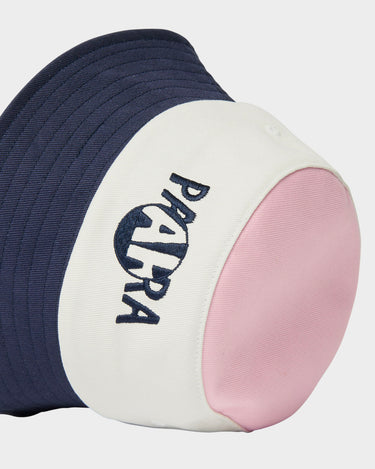 Looking Glass Logo Bucket Hat Dark Blue