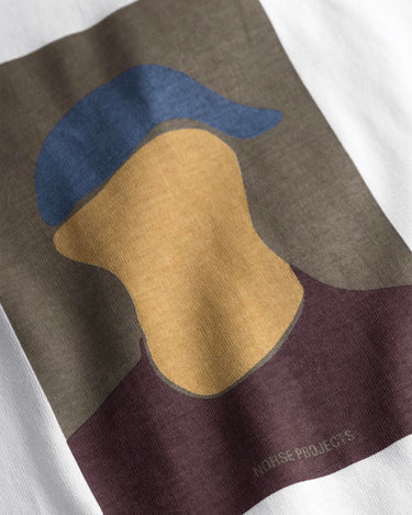 Johanes Organic Cap Print Tee White