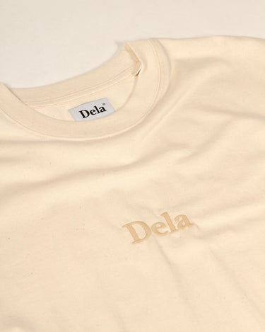 Dela Embroidered Tee Raw