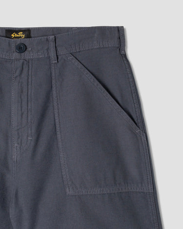 Fat Short Navy Sateen