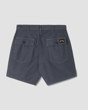Fat Short Navy Sateen