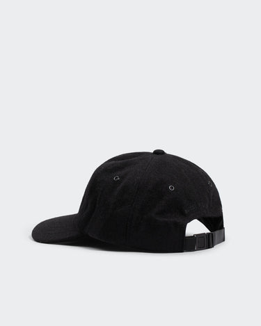 Wool Sports Cap Black