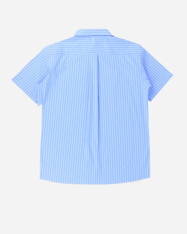 93 sierra/crosses Striped Poplin SS Shirt