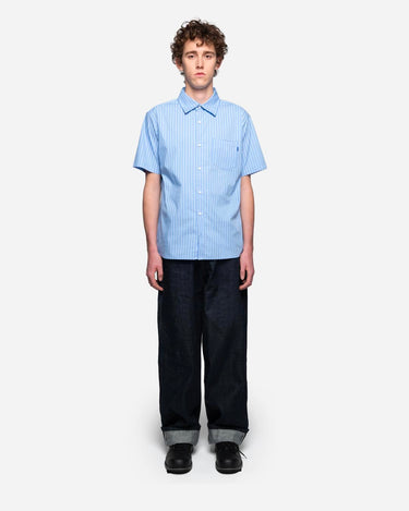 93 sierra/crosses Striped Poplin SS Shirt