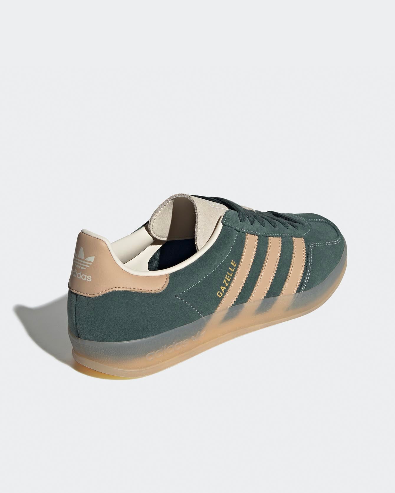 Adidas Gazelle Indoor Shadow Green Sand White – Dela