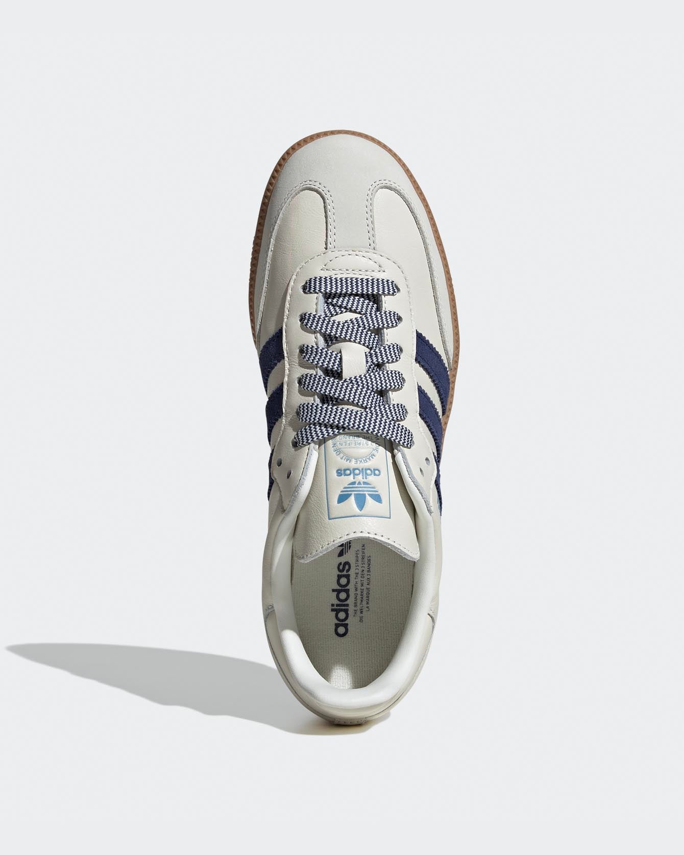 Adidas JI3907 Samba OG W Off White Dark Blue Clear Sky – Dela