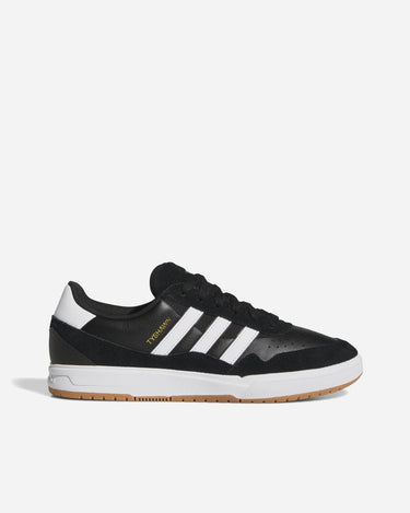 adidas skateboarding JI0846 tyshawn II core black white gum skate shoes