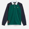 Adidas Skateboarding Tyshawn Longsleeve Polo Green Legion Ink Product code: KE7013 