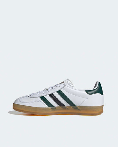 zapas adidas woman gazelle indoor blancas