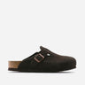 Birkenstock Boston Soft Bed Flor Suede Mocca 0660461/0660463