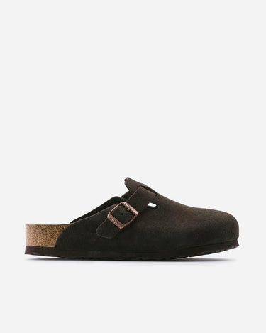 Birkenstock Boston Soft Bed Flor Suede Mocca 0660461/0660463
