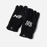 By Parra Maybe Knitted Gloves Black