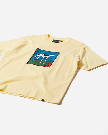 By Parra Toxic Spill T-Shirt Yellow