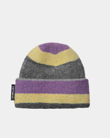 Carhartt Sundling Beanie Acrylic Woold Grey Multi Stripes
