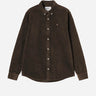 Carhartt WIP LS Madison Cord Shirt Tobacco
