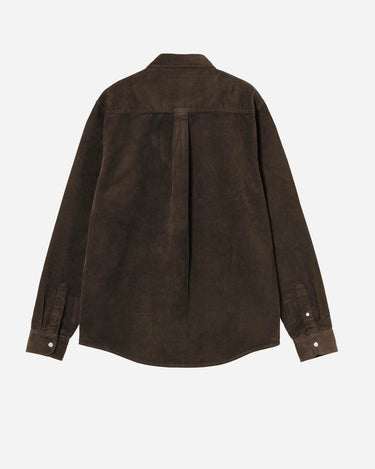 Carhartt WIP LS Madison Cord Shirt Tobacco