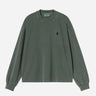 Carhartt WIP LS Vista Tee Shirt Dark Scarab Dyed