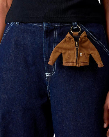 Carhartt WIP Mini Active Jacket Keychain Hamilton Brown