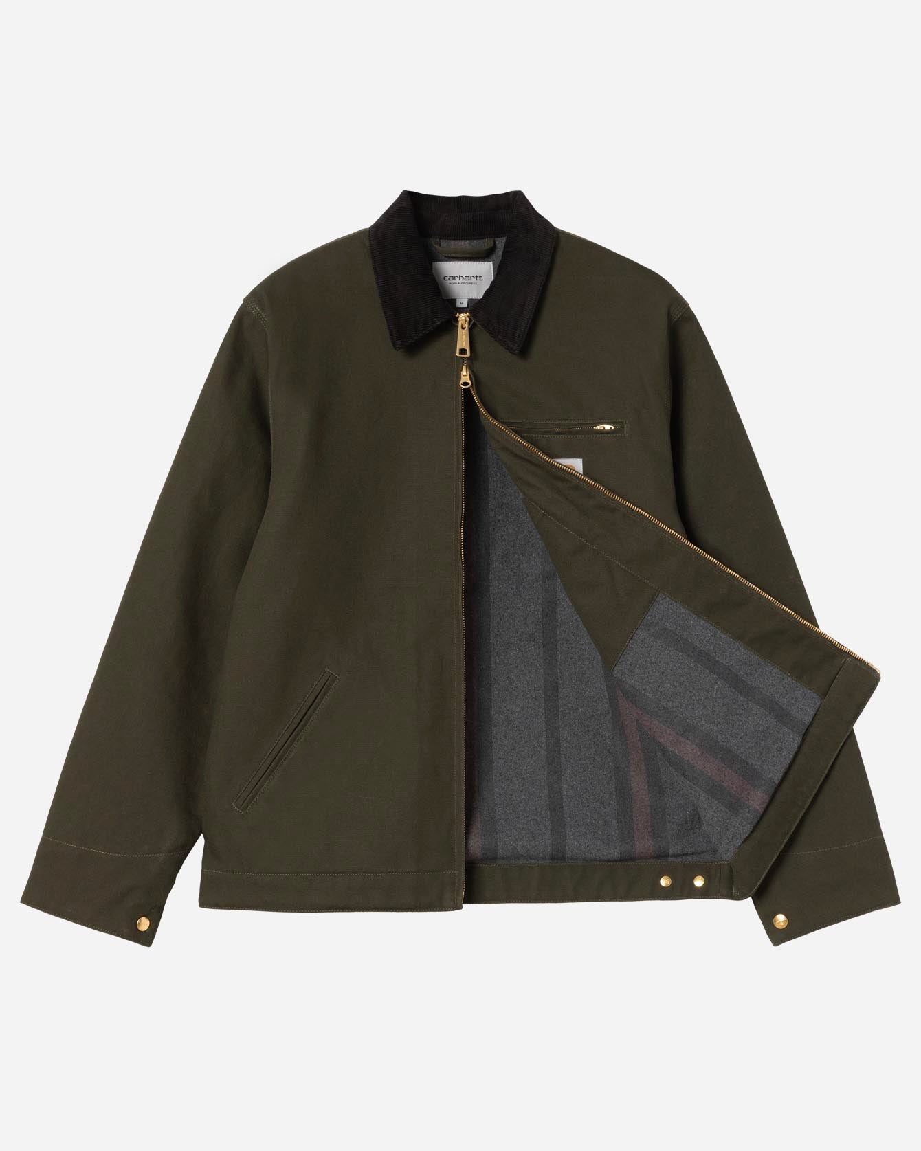 Detroit Jacket Olive Black Rigid – Dela