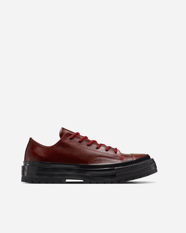 Converse Chuck 70 National Burgundy Leather Black SKU 15677C
