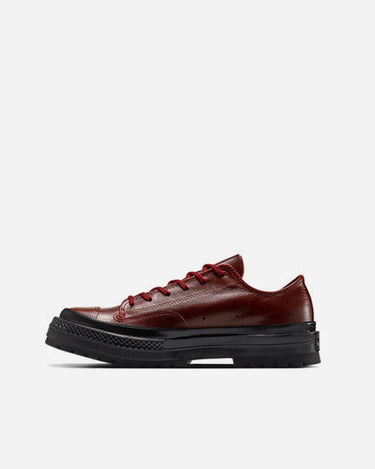 Converse Chuck 70 National Burgundy Leather Black SKU 15677C