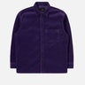 Edwin Ander LS Shirt Corduroy Parachute Purple