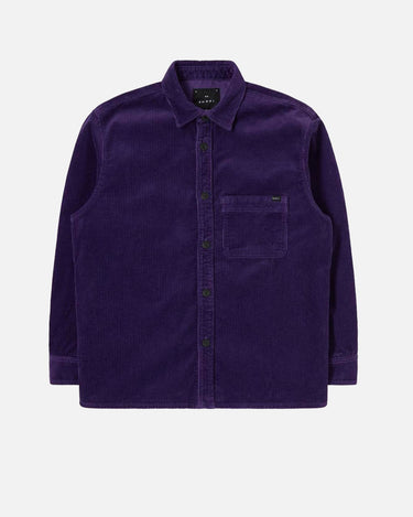 Edwin Ander LS Shirt Corduroy Parachute Purple