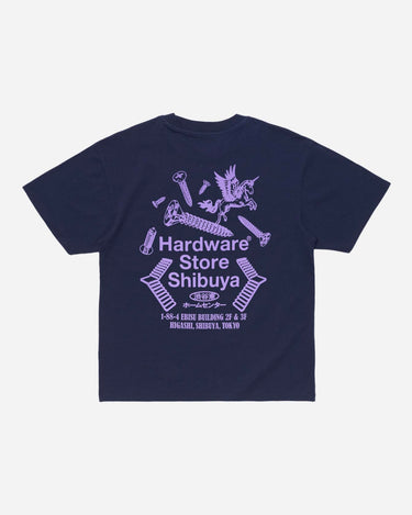 Edwin Hardware Store Shibuya Tee Navy