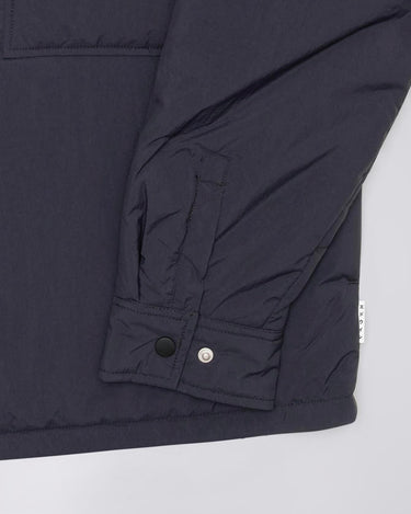 Edwin Nest Padded Overshirt Dark Navy