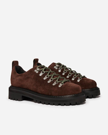 GH BASS Mason Hiker Lo Suede Chocolate BAZ6K420 100