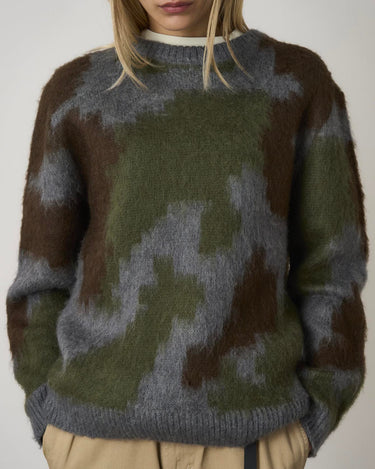 Gramicci Mohair Sweater Jungle Digi Camo