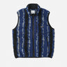Gramicci Ripple Sherpa Vest Navy Ripple