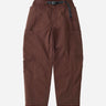 Gramicci W Voyager Pant Tobacco