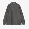 L/S Morrison Rugby Polo Black