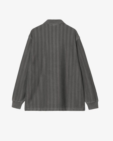 L/S Morrison Rugby Polo Black