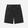 Landon Short Cotton Black Stone Washed
