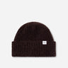 Norse Projects Alpaca Wool Chunky Rib Beanie Delicioso Brown N95-0986