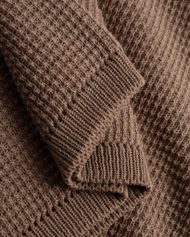 Norse Projects Anholt Cotton Crepe Polo Walnut N45-0677